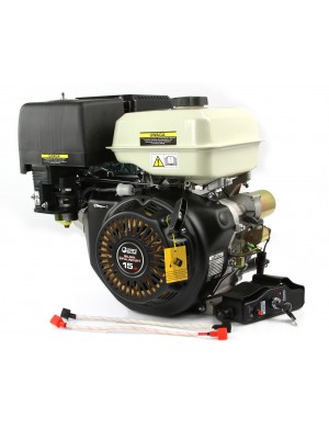 Benzīna dzinējs 15zs 25mm ar elektrisko starteri (M30062)